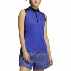 ADIDAS Women's Primeblue Colorblock Racerback Polo -Golf Sales Store adidas womens primeblue colorblock racerback polo semi night flash 01 10800.1659042809