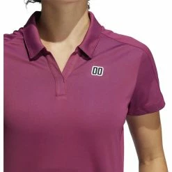 ADIDAS Women's Primeblue Polo -Golf Sales Store adidas womens primeblue polo scarlet 03 94320.1631904081
