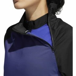 ADIDAS Women's Primeblue Quarter Zip Jacket 8 ADIDAS Women's Primeblue Quarter Zip Jacket -Golf Sales Store adidas womens primeblue quarter zip jacket semi night flash 03 60528.1633103965