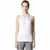 ADIDAS Women's Printed Sport Mesh Sleeveless Polo 1 ADIDAS Women's Printed Sport Mesh Sleeveless Polo -Golf Sales Store adidas womens printed sport mesh sleeveless polo white trace grey 01 74509.1633461092