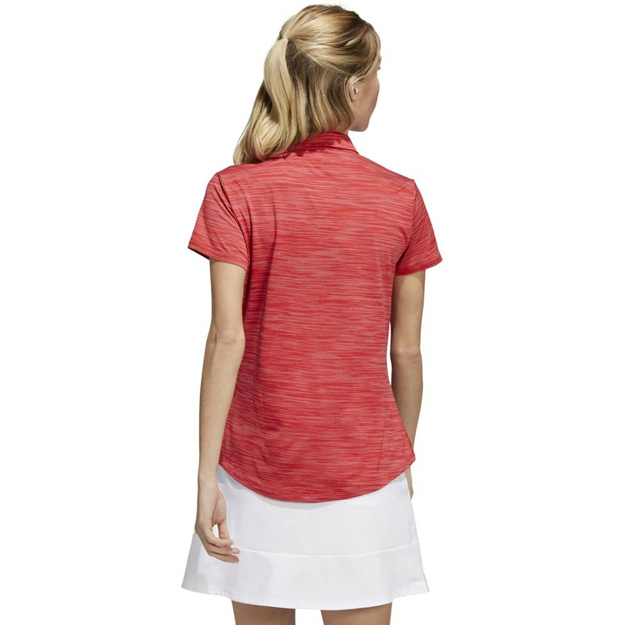 ADIDAS Women's Space-Dyed Polo 14 ADIDAS Women's Space-Dyed Polo - Image 12