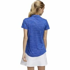 ADIDAS Women's Space-Dyed Polo 30 ADIDAS Women's Space-Dyed Polo -Golf Sales Store adidas womens space dyed polo collegiate royal white 02 39561.1647973321