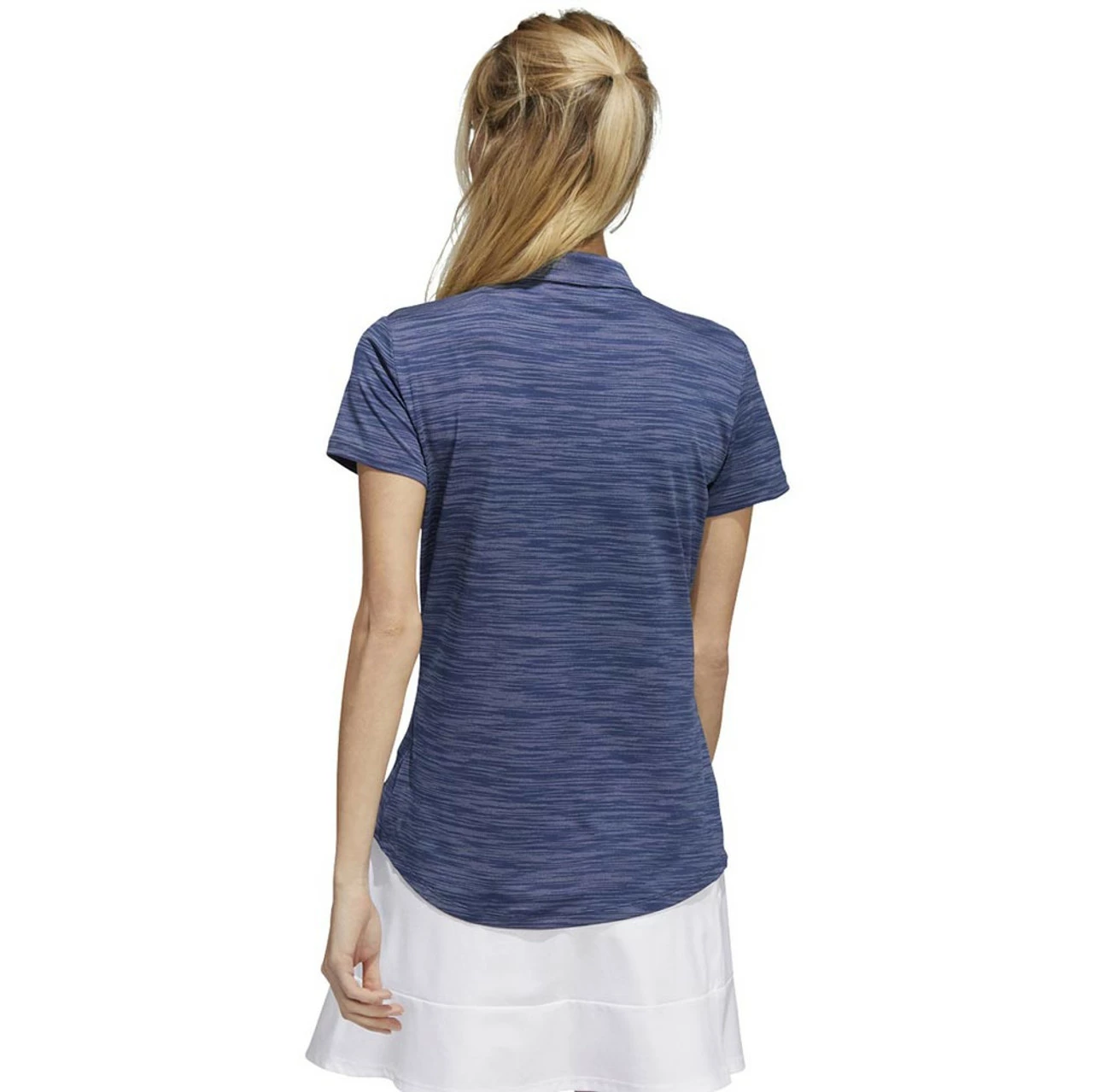 ADIDAS Women's Space-Dyed Polo 6 ADIDAS Women's Space-Dyed Polo - Image 4
