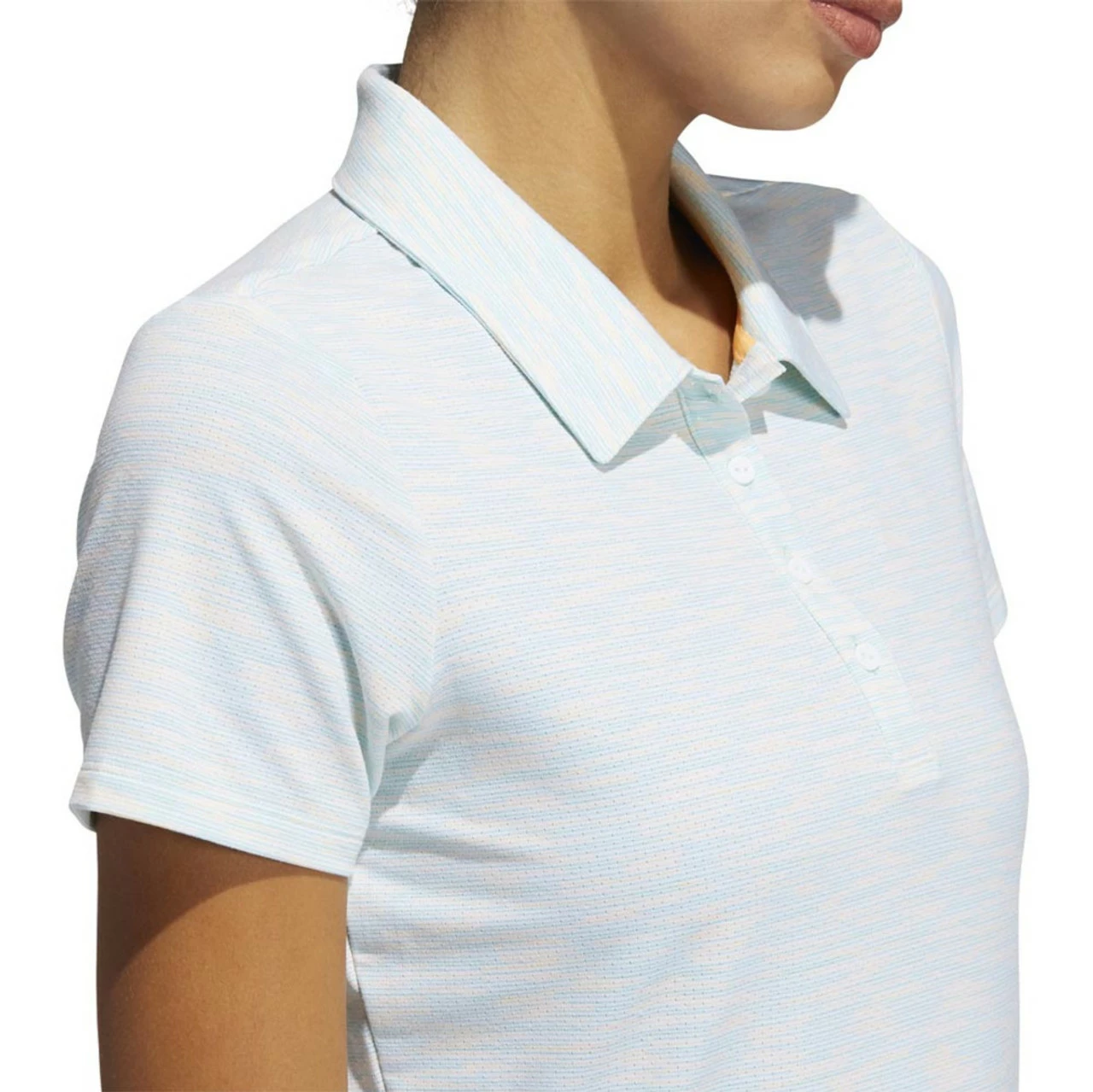 ADIDAS Women's Spacedye Polo 5 ADIDAS Women's Spacedye Polo - Image 3