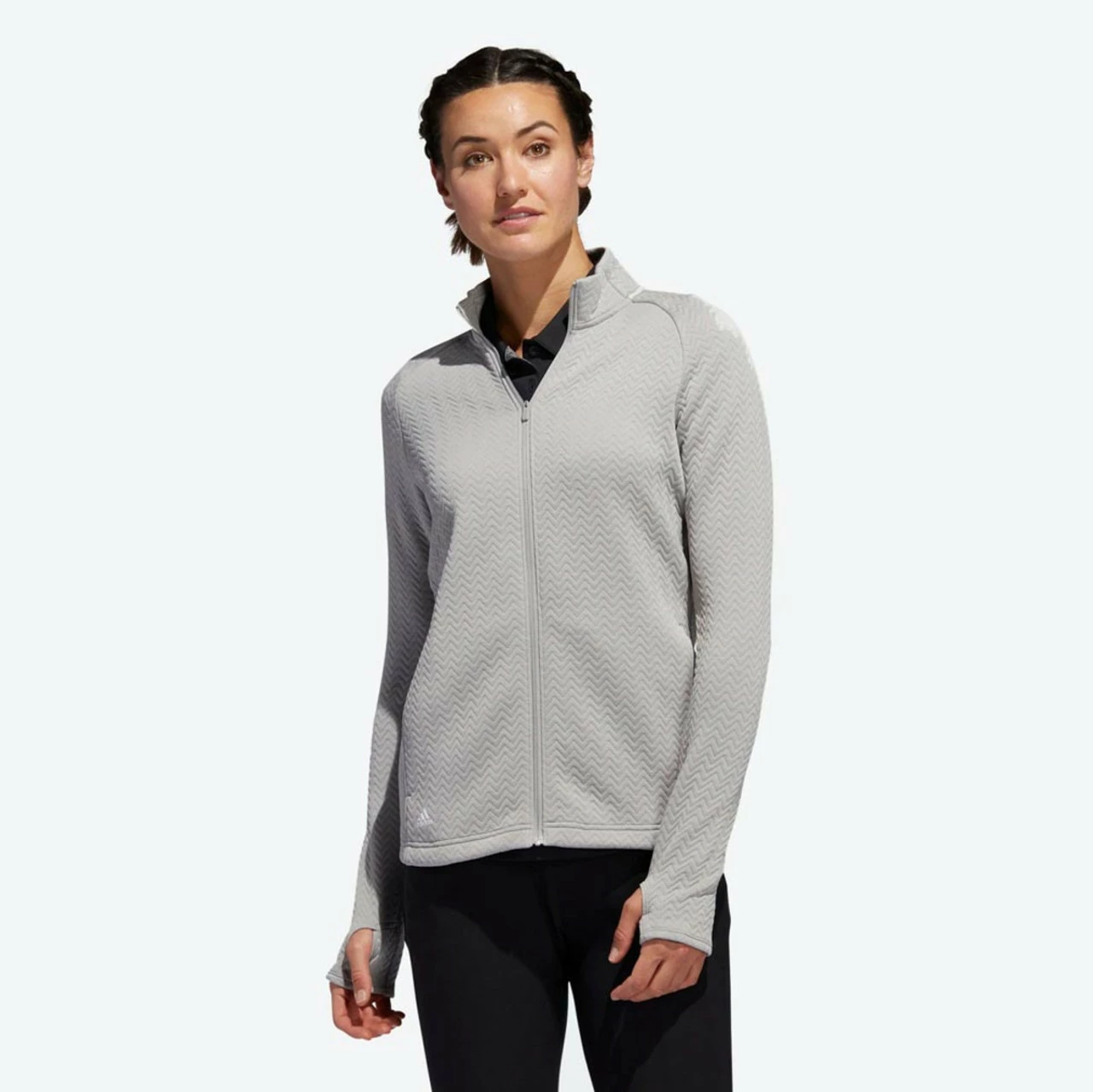 ADIDAS Women's Textured Layer Jacket 3 ADIDAS Women's Textured Layer Jacket
