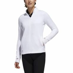 ADIDAS Women's Textured Layer Jacket 26 ADIDAS Women's Textured Layer Jacket -Golf Sales Store adidas womens textured layer jacket white 01 73299.1633102077