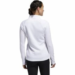 ADIDAS Women's Textured Layer Jacket 27 ADIDAS Women's Textured Layer Jacket -Golf Sales Store adidas womens textured layer jacket white 02 42631.1633102077