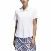ADIDAS Women's Ultimate 365 Heather Polo -Golf Sales Store adidas womens ultimate 365 heather polo white 01 34035.1633545430