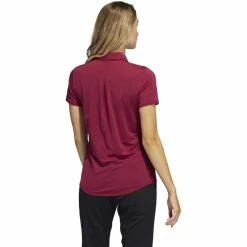 ADIDAS Women's Ultimate 365 Solid Polo 24 ADIDAS Women's Ultimate 365 Solid Polo -Golf Sales Store adidas womens ultimate 365 solid polo legacy burgundy 02 77391.1678999876