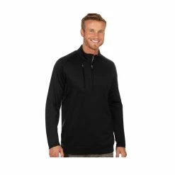 Antigua Generation Pullover -Golf Sales Store antigua generation pullover black 01 92937.1645209308