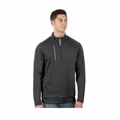 Antigua Generation Pullover -Golf Sales Store antigua generation pullover carbon silver 01 01030.1645209308