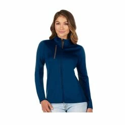 Antigua Women's Generation Pullover -Golf Sales Store antigua womens generation pullover navy carbon 01 12130.1645209526