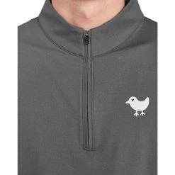 Bad Birdie Charcoal Quarterzip -Golf Sales Store bad birdie charcoal quarterzip charcoal 04 40802.1678297383