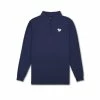 Bad Birdie Navy Quarterzip -Golf Sales Store bad birdie navy quarterzip navy 01 39686.1678297078