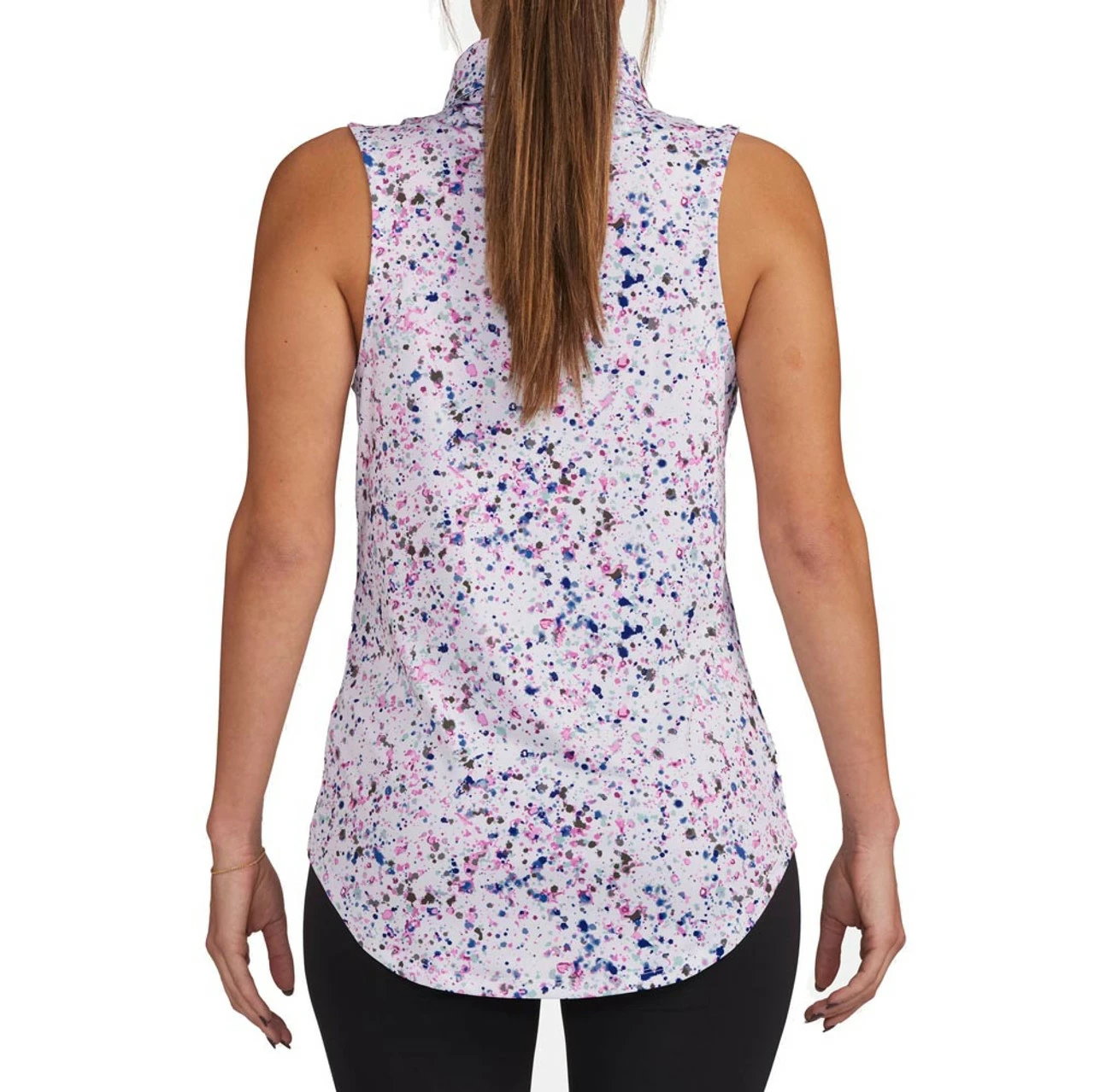 Bad Birdie Women's Paint Splatter 3 Polo 5 Bad Birdie Women's Paint Splatter 3 Polo - Image 3