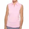 BELYN KEY Women's Mesh Panel Sleeveless Polo 2 BELYN KEY Women's Mesh Panel Sleeveless Polo -Golf Sales Store belyn key womens mesh panel sleeveless polo pedal 01 95580.1676597399