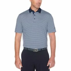Callaway 3-Color Stripe Polo 53 Callaway 3-Color Stripe Polo -Golf Sales Store callaway 3 color stripe polo medieval blue 01 62787.1676594558