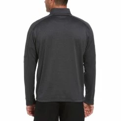 Callaway Midweight Waffle Knit Fleece 1/4 Zip -Golf Sales Store callaway midweight waffle knit fleece 1 4 zip caviar sahde heather 02 46515.1659042872