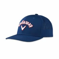 Callaway Riviera Fitted Hat 47 Callaway Riviera Fitted Hat -Golf Sales Store callaway riviera fitted hat navy red 01 44729.1642694565