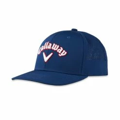 Callaway Riviera Fitted Hat 42 Callaway Riviera Fitted Hat -Golf Sales Store callaway riviera fitted hat navy red flag 01 41638.1642694551