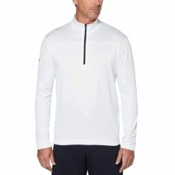 Callaway Swing Tech Waffle 1/4 Zip -Golf Sales Store callaway swing tech waffle 1 4 zip bright white 01 76486.1659043163