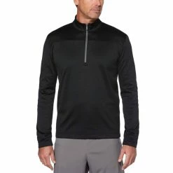 Callaway Swing Tech Waffle 1/4 Zip -Golf Sales Store callaway swing tech waffle 1 4 zip caviar 01 13238.1659043163