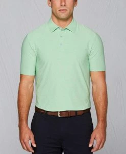 Callaway Tour Authentic Heather Striped Polo -Golf Sales Store callaway tour authentic heather striped polo pistachio heather 01 61593.1632414115