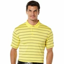 Callaway Ventilated Stripe Polo - Previous Season Style -Golf Sales Store callaway ventilated stripe polo previous season style lemon zest 01 90097.1632428493