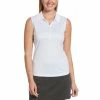 Callaway Women's Solid Knit Sleeveless Polo -Golf Sales Store callaway womens solid knit sleeveless polo brilliant white 01 24325.1656597778