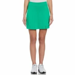 Callaway Women's Solid TrueSculpt Skort - 17 Inch 11 Callaway Women's Solid TrueSculpt Skort - 17 Inch -Golf Sales Store callaway womens solid truesculpt skort 17 inch bright green 01 29736.1654791779