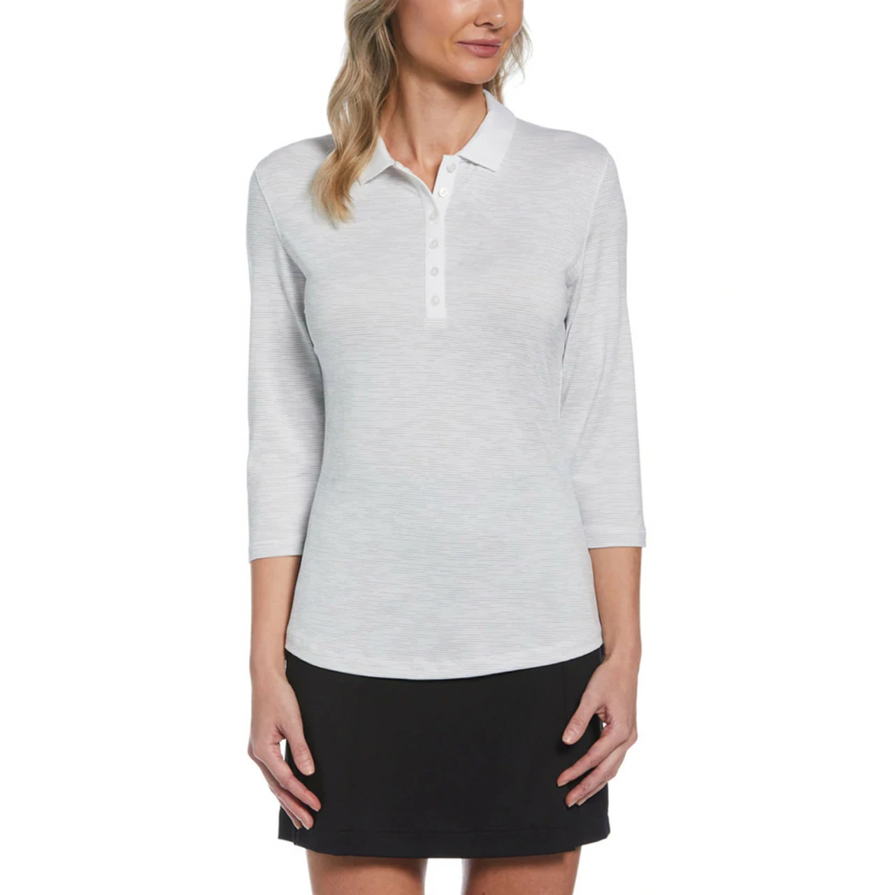 Callaway Women's Swing Tech 3/4 Sleeve Polo 4 Callaway Women's Swing Tech 3/4 Sleeve Polo - Image 2
