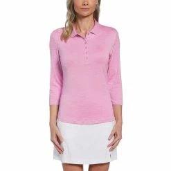 Callaway Women's Swing Tech 3/4 Sleeve Polo