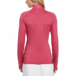 Callaway Women's Swing Tech Sun Protection 1/4 Zip -Golf Sales Store callaway womens swing tech sun protection 1 4 zip cactus flower 02 87572.1676577164