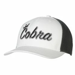 COBRA Crown C Trucker Snapback Hat 9 COBRA Crown C Trucker Snapback Hat -Golf Sales Store cobra crown c trucker snapback hat white 01 42092.1648568868