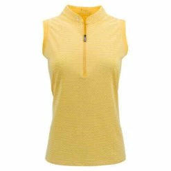 Nancy Lopez Flex Sleeveless Polo - Plus Size 12 Nancy Lopez Flex Sleeveless Polo - Plus Size -Golf Sales Store daffodil 32106.1633454092
