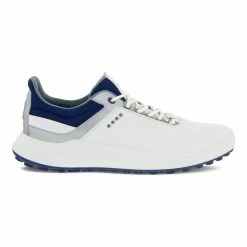 ECCO Men's Core Golf Shoes -Golf Sales Store ecco core golf shoes white20silver20metallic20blue20depths 01 05437.1665151992