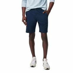 Faherty Movement Chino Shorts - 9 Inch -Golf Sales Store faherty movement chino shorts 9 inch navy 01 58184.1676595407
