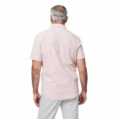 Faherty Stretch Playa Shirt -Golf Sales Store faherty stretch playa shirt rose fishscale 02 38089.1676583113