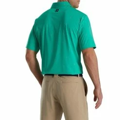 FootJoy 18 Holes Print Lisle Self Collar Polo 23 FootJoy 18 Holes Print Lisle Self Collar Polo -Golf Sales Store footjoy 18 holes print lisle self collar polo sea green 02 41491.1673903459