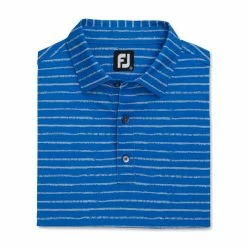 FootJoy Chalk Line Print Stretch Pique Self Collar Polo 25 FootJoy Chalk Line Print Stretch Pique Self Collar Polo -Golf Sales Store footjoy chalk line print stretch pique self collar polo royal dove grey 04 68074.1673901327