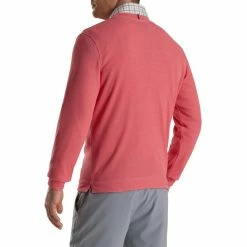 FootJoy Crewneck Pullover -Golf Sales Store footjoy crewneck pullover watermelon 02 06143.1673906802