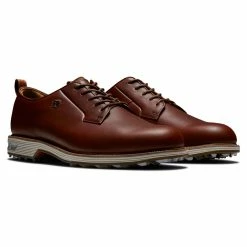 FootJoy Men's DryJoys Premiere Series Field Golf Shoes -Golf Sales Store footjoy dryjoys premiere series field golf shoes brown light grey 05 79266.1674673997
