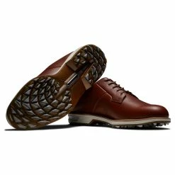 FootJoy Men's DryJoys Premiere Series Field Golf Shoes -Golf Sales Store footjoy dryjoys premiere series field golf shoes brown light grey 06 13251.1674673997