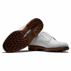 FootJoy Men's DryJoys Premiere Series Field Golf Shoes -Golf Sales Store footjoy dryjoys premiere series field golf shoes cool white red 06 69535.1674673997