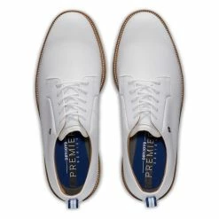 FootJoy Men's DryJoys Premiere Series Field Golf Shoes -Golf Sales Store footjoy dryjoys premiere series field golf shoes white light grey 03 29955.1674673997