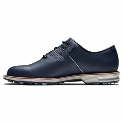 FootJoy Men's DryJoys Premiere Series Flint Golf Shoes -Golf Sales Store footjoy dryjoys premiere series flint golf shoes navy red 02 04705.1668002454