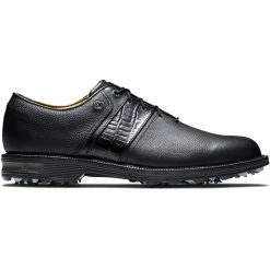 FootJoy Men's DryJoys Premiere Series Packard Golf Shoes -Golf Sales Store footjoy dryjoys premiere series packard golf shoes black 01 00702.1676576786