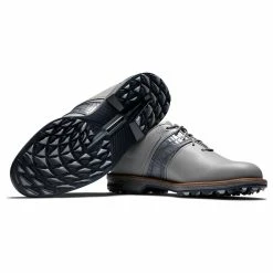 FootJoy Men's DryJoys Premiere Series Packard Golf Shoes -Golf Sales Store footjoy dryjoys premiere series packard golf shoes gray black 06 34762.1676576791