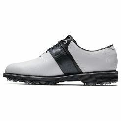 FootJoy Men's DryJoys Premiere Series Packard Golf Shoes -Golf Sales Store footjoy dryjoys premiere series packard golf shoes white black 02 13184.1676576793