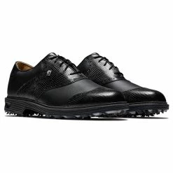 FootJoy Men's DryJoys Premiere Series Wilcox Golf Shoes 36 FootJoy Men's DryJoys Premiere Series Wilcox Golf Shoes -Golf Sales Store footjoy dryjoys premiere series wilcox golf shoes black 05 41074.1679063040